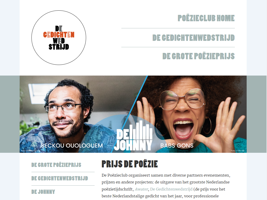 Prijs de Poëzie